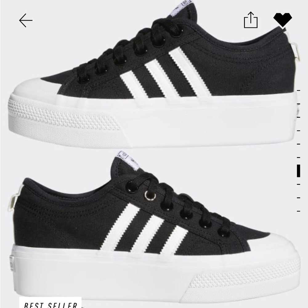 NWT. Adidas Originals NIB Women's
Nizza Platform Sneakers Size 6.5